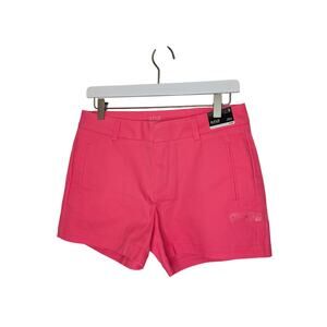 ana A New Approach Womens Size 6 Twill Shorts in Hot Pink